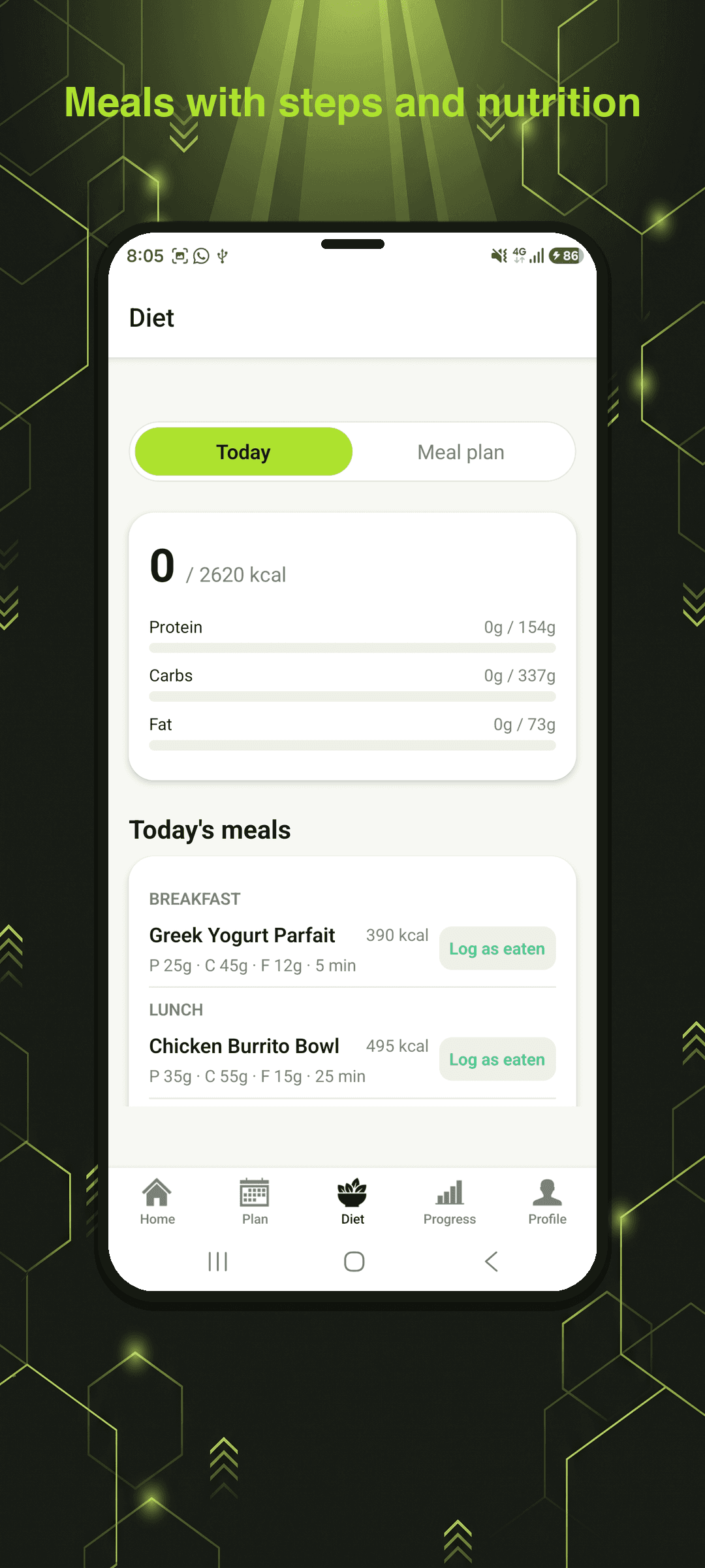 Fitriq diet plan with meals and nutrition
